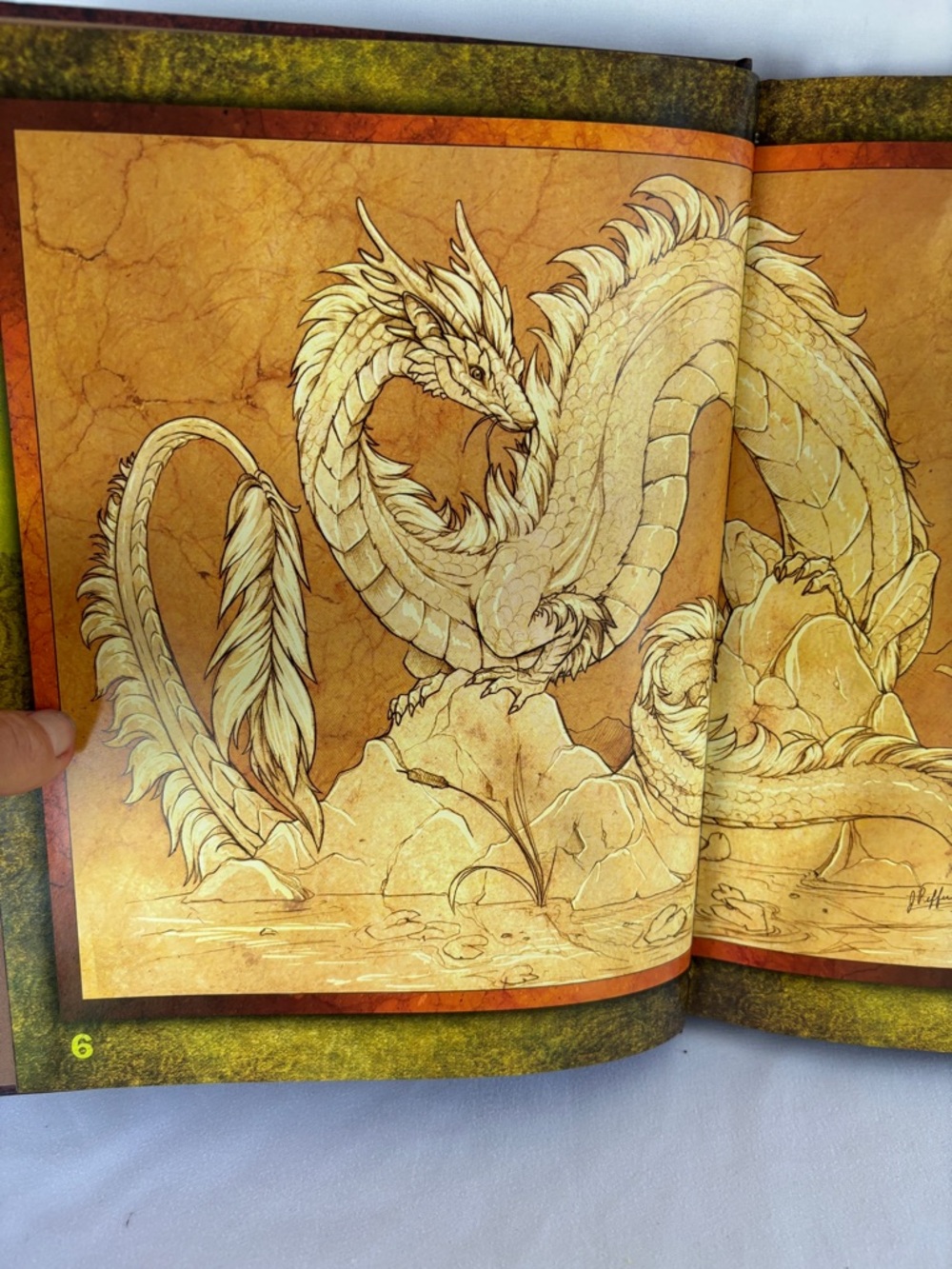 LIKE NEW! DRAGONART ULTIMATE GALLERY HARDCOVER BOOK BY PEFFER - 2012-COLLECTIBLE - Picture 8 of 15